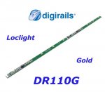 DR110G Digirails Loclight Gold White Led Bar