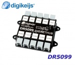 DR5099 Digikeijs DigiNetHub - 5x LocoNet and 5x X-BUS hub
