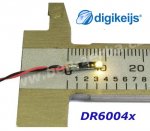 DR60040 Digikeijs Set of 4 LED mini modules - red