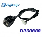 DR60888 Digikeijs Kabelový adaptér z S88 do RJ45 S88_N