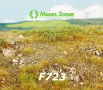 F723 Model Scene Grass mat - Late summer - calc stones M (medium)