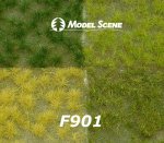 F901 Model Scene Travní foliáže - Drny 4 barvy MULTIPACK