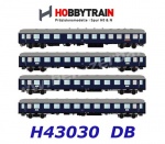 H43030 Hobbytrain Set of 4 express train cars F3 Merkur, of the DB
