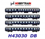 H43030 Hobbytrain  Set 4 rychlíkových vozů expresu F3 Merkur, DB