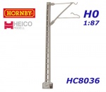 HC8036 Hornby Příhradové trolejové stožáry, šedá barva - 10 kusů - H0 1:87