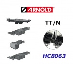 HC8063 Arnold  - Magnetické spřáhlo (N a TT) - 10 kusů