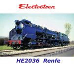 HE2036 Electrotren Parní lokomotiva  151F-3106 "Santa Fe"  RENFE
