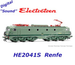 HE2041S Electrotren  Electric locomotive 276-129, of RENFE - Sound