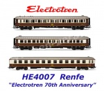 HE4007 Electrotren Set 3 luxusních rychlíkových vozů expresu "Al-Andalus", RENFE