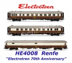HE4008 Electrotren Set 3 luxusních rychlíkových vozů expresu "Al-Andalus", RENFE