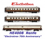 HE4008  Electrotren 3-unit set of coaches express train "Al-Andalus" of the RENFE