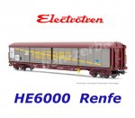 HE6000 Electrotren 4-axle Car type JJPD with sliding walls  “Paquete-Expres”, RENFE 