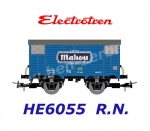 HE6055 Electrotren 2-axle covered beer wagon PJ, "Mahou" of the R.N.