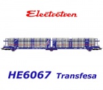 HE6067 Electrotren Car transporter Type Laeks "Mega Car Carrier" of TRANSFESA Pool Hispanauto
