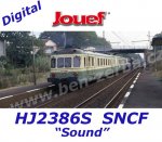 HJ2386S Jouef 2-unit Railcar Class X2700 of the SNCF, Sound