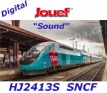 HJ2413S Jouef  4-dílná jednotka rychlovlaku TGV Duplex OuiGo, SNCF - Zvuk