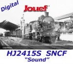 HJ2415S Jouef Parní lokomotiva řady 140 C 133, SNCF - Zvuk