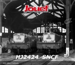HJ2424 Jouef Elektrická lokomotiva řady CC 14018 se 4 světly, SNCF