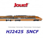 HJ2425  Jouef 4-unit set of electric unit TGV Sud-Est coaches,  of the SNCF