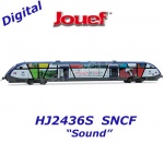 HJ2436S Jouef Dieselová motorová jednotka serie X 73500 "Alsace", SNCF - Zvuk