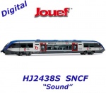 HJ2438S Jouef Dieselová motorová jednotka serie X 73500 "NouvelleAquitaine", SNCF - Zvuk