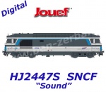 HJ2447S Jouef  Diesel locomotive BB 167424 of the SNCF Multiservice - Sound