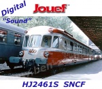 HJ2461S Jouef Dieselová motorová dvoudílná jednotka RGP I, TEE "Parsifal", SNCF - Zvuk