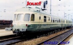 HJ2462S Jouef Dieselová motorová jednotka RGP I v zeleno/béžovém provedení , SNCF - Zvuk