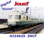 HJ2462S Jouef Dieselová motorová jednotka RGP I v zeleno/béžovém provedení , SNCF - Zvuk