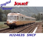 HJ2463S Jouef Dieselová motorová jednotka RGP I v provedení "Alpazur" , SNCF - Zvuk