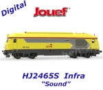HJ2465S Jouef Dieselová lokomotiva  BB 667548 " Infra", SNCF - Zvuk
