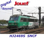 HJ2469S Jouef Elektrická lokomotiva  BB 426086, "FRET" s logem Carmillon, SNCF - Zvuk