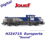 HJ2471S Jouef Diesel-elektrická lokomotiva Vossloh DE 18, EUROPORTE - Zvuk