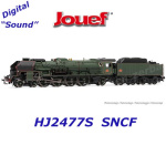 HJ2477S Jouef Steam locomotive class 241 P 16 with tender “Cité du Train” of the SNCF - Sound