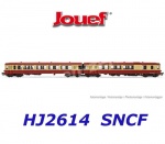HJ2614 Jouef Diesel railcar X 4317 + XR 8517 of the SNCF