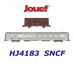 HJ4183 Jouef 2-dílný set služebního vlaku, SNCF