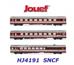 HJ4191 Jouef Set 3 osobních vozů Gran Confort  TEE "Le Cléber"., SNCF