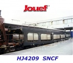 HJ4209 Jouef  Car transport wagon DD DEV 66 of the SNCF