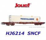HJ6214 Jouef  Kontejnerový vůz Sgss kontejnerem "Transalliance", SNCF
