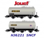 HJ6221 Jouef  Set 2 cisternových vozů  "Algeco", SNCF