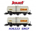 HJ6223 Jouef  Set 2 cisternových vozů  "Shell", SNCF