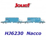 HJ6230 Jouef Set 2 samovýsypných vozů řady Taoos, NACCO