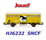 HJ6232 Jouef  Covered 2-axle wagon type G41,for horses of the SNCF