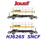 HJ6265 Jouef  Set of 2 gas tank wagons "SIMOTRA" of the SNCF