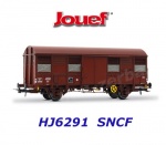 HJ6291 Jouef Uzavřený nákladní vůz řady K4 s koncovým červeným světlem, SNCF