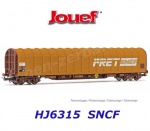 HJ6315 Jouef 4-nápravový vůz se shrnovací plachtou  řady Rils  "FRET", SNCF