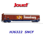 HJ6322Jouef 4-nápravový vůz s posuvnými stěnami řady Habis “Kronenbourg”, SNCF