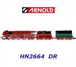 HN2664 Arnold N  Parní lokomotiva 18 201 se 2 tendry, DR