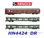 HN4424 Arnold N Set 3 vagonů  vlaku "Spree-Alpen-Express", DR - Set 2/2