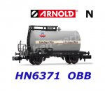 HN6371 Arnold N  2-nápravový cisternový vůz "Schärdinger Milch", OBB